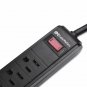 Cable Matters (2Pack) 6 Outlet Surge Protector Power Strip with USB Charging Po