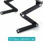 SUPERJARE Laptop Stand Desk Table, Adjustable Ergonomic Aluminum TV Bed Lap Tray
