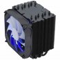 FSP Windale 6 CPU Cooler 6 Direct Contact Heatpipes 6mm Black Aluminum Alloy wit