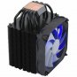 FSP Windale 6 CPU Cooler 6 Direct Contact Heatpipes 6mm Black Aluminum Alloy wit