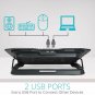 Laptop Cooling Pad | iStar USB Gaming Laptop Cooler Stand Up to 15.6 | 5 Fan