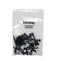 HONBAY 20PCS PC Case Fan Soft Silicone Anti Noise Reducing Vibration Screws Fan