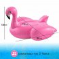 Huge Inflatable Pink Flamingo Pool Float - Large 6+ Foot Floatie for Kids and Ad
