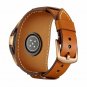 Balerion Cuff Genuine Leather Watch Band,Compatible with Samsung Galaxy Watch 42