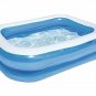 H2OGO! Blue Rectangular Inflatable Family Pool