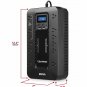 CyberPower EC850LCD Ecologic UPS System, 850VA/510W, 12 Outlets, ECO Mode, Compa