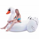 JOYIN Giant Inflatable Swan Pool Float, Fun Beach Floaties, Swim Party Toys, Poo