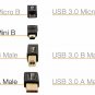 AmazonBasics USB 2.0 Cable AMale to MiniB 3 Feet (0.9 Meters)