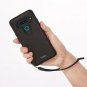 TORU CX PRO LG V40 ThinQ Wallet Case Blue with Hidden Credit Card Holder ID Slot