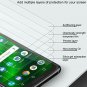 Moto G7 Screen Protector, TopACE Moto G7 Tempered Glass 9H Hardness [Case Friend
