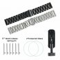 CAGOS Compatible Galaxy Watch (42mm)/Galaxy Watch Active Bands Sets, 2 Pack Soli