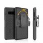 Samsung Galaxy S10 Plus Case, Belt Clip Case Slim Fit Holster Shell Combo w/Ru