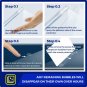 2 Pack Wet Applied Galaxy S10 Plus Screen Protector, Case Friendly, HD Clear TPU