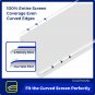 2 Pack Wet Applied Galaxy S10 Plus Screen Protector, Case Friendly, HD Clear TPU