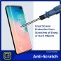 2 Pack Wet Applied Galaxy S10 Plus Screen Protector, Case Friendly, HD Clear TPU