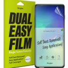 Ringke Dual Easy Film [2 Pack] Compatible with Galaxy S10 (6.1 Inch) High Resolu