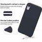 JASBON Case for iPhone XR, Shockproof Silicone Phone Cover with Free Screen Prot