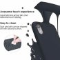 JASBON Case for iPhone XR, Shockproof Silicone Phone Cover with Free Screen Prot