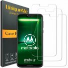 [3 Pack] UniqueMe Compatible with Motorola Moto G7 Power Screen Protector,9H Har