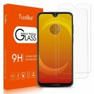 for Moto G7 Screen Protector, Tuxlke 9H Tempered Glass Screen Protector Compatib