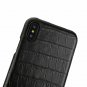 Luxury Crocodile Pattern Genuine Leather Protective Phone case Compatible iPhone
