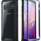 iBlason Ares Series Designed for Galaxy S10 Plus Case FullBody Rugged Clear Bu
