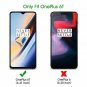 OMOTON 3D Full Coverage Tempered Glass Screen Protector for OnePlus 6T 6.41 inch
