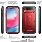 iPhone XR Case,SUPCASE FullBody Rugged Holster Case with Builtin Screen Protec