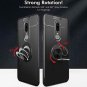 OnePlus 6T Case, HONTECH Ultra Thin Soft Silicone 360 Rotating Magnetic Car Moun