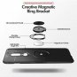 OnePlus 6T Case, HONTECH Ultra Thin Soft Silicone 360 Rotating Magnetic Car Moun