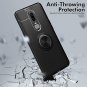 OnePlus 6T Case, HONTECH Ultra Thin Soft Silicone 360 Rotating Magnetic Car Moun