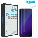 Cubevit Galaxy S10 Plus Screen Protector, [3Pack] [Case Friendly] [No Lifted Ed