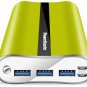 Powermaster Premium Portable 20000mAh Power Bank External Battery Charger. 3USB
