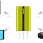 Powermaster Premium Portable 20000mAh Power Bank External Battery Charger. 3USB