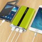 Powermaster Premium Portable 20000mAh Power Bank External Battery Charger. 3USB