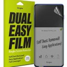 Ringke Dual Easy Film [2 Pack] Compatible with Galaxy S10 Plus (6.4 Inch) High R