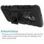 Moto G7 Case, Moto G7 Plus Case, Aoways Tempered Glass Screen Protector, Heavy D