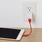 AmazonBasics Lightning to USB A Cable MFi Certified iPhone Charger Red, 4In