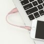 AmazonBasics Double Nylon Braided USB A Cable with Lightning Connector, Premium