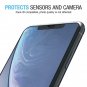 FlexGear iPhone XR Glass Screen Protector [Coverage Plus] HD Clear, Designed...