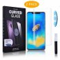 NISHEN [2Pack] Compatible for Tempered Glass Screen Protector Huawei Mate 20 Pr