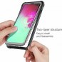 Samsung Galaxy S10 Plus Case, GOCOOL Clear Back Comprehensive Protective Case, E