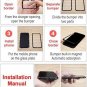 Huawei Mate 20 Pro Case KumWum Slim Aluminum Metal Bumper Case Magnetic Adsorpti