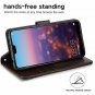 Case for Mate 20 Pro, IDOOLS Leather Wallet Case with Card Slot, Magnetic Flip C
