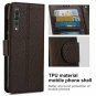 Case for Mate 20 Pro, IDOOLS Leather Wallet Case with Card Slot, Magnetic Flip C