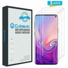 Cubevit Galaxy S10E Screen Protector, [3Pack] [Case Friendly] [No Lifted Edges]