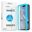 OMOTON Tempered Glass Screen Protector Compatible with Apple iPhone XR 6.1...