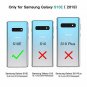 Samsung Galaxy S10E Case, Singdo FullBody Protection Rugged Clear Bumper Shockp
