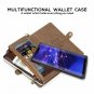 Multifunctional Wallet for Huawei Mate 20 Pro, MEGSHI Zipper Wallet Case, Handba