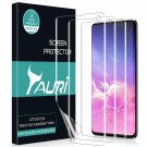 TAURI [3Pack] Screen Protector for Samsung Galaxy S10, Wet Application Screen P